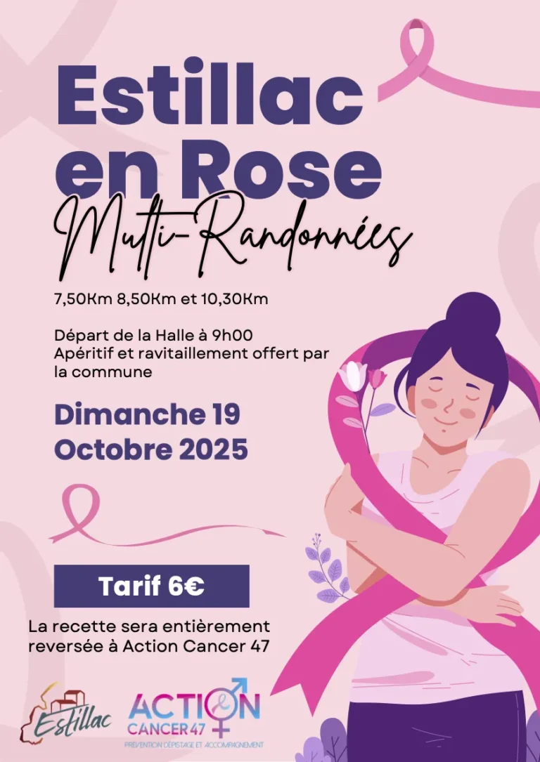 Flyer Octobre Rose 2025