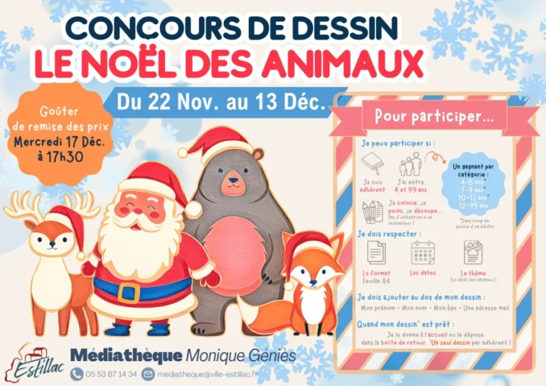 Médiathèque - le concours de dessin revient !